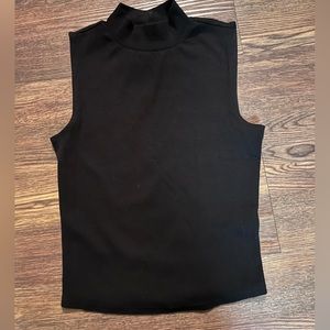 Mock neck top